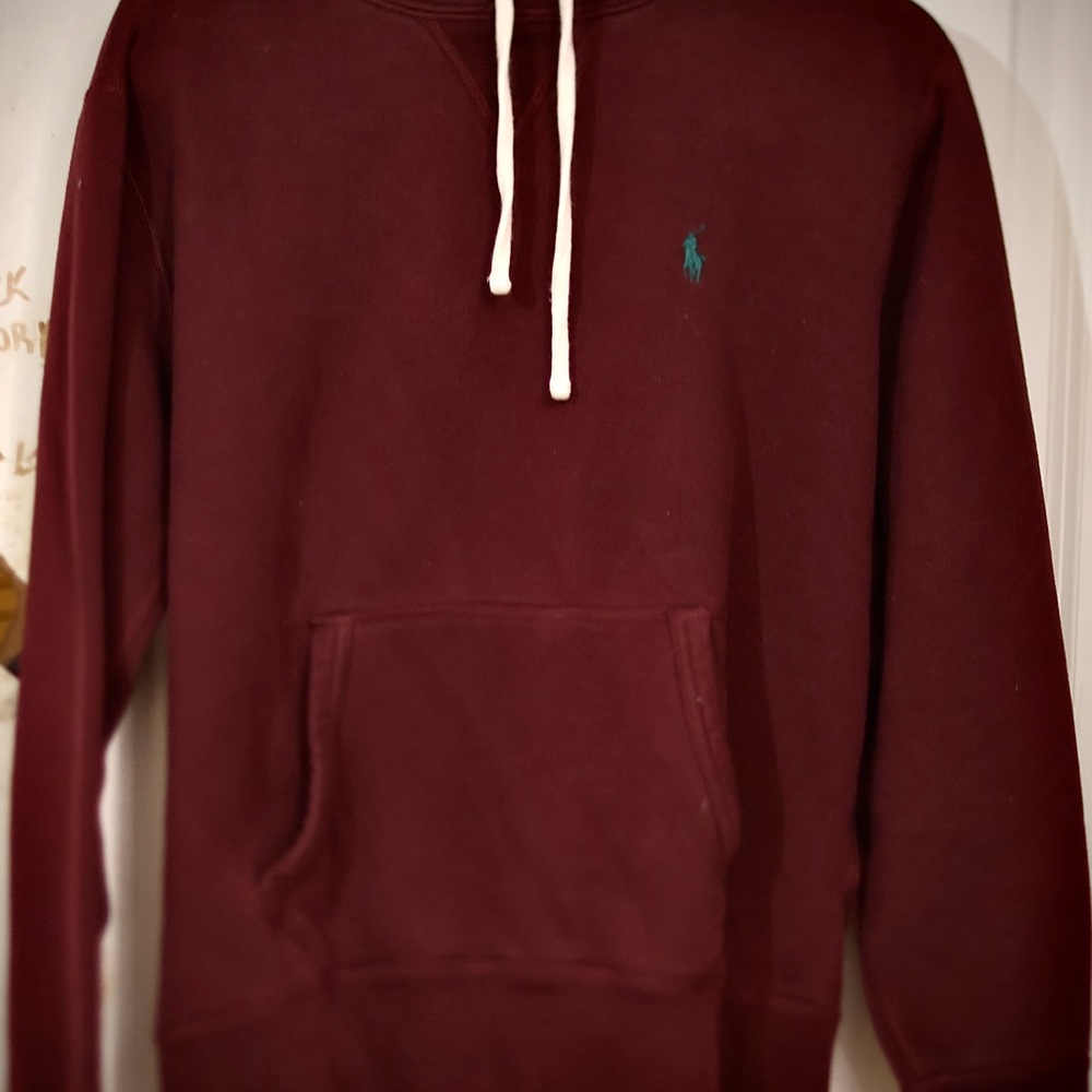Polo by Ralph Lauren Maroon Hoodie